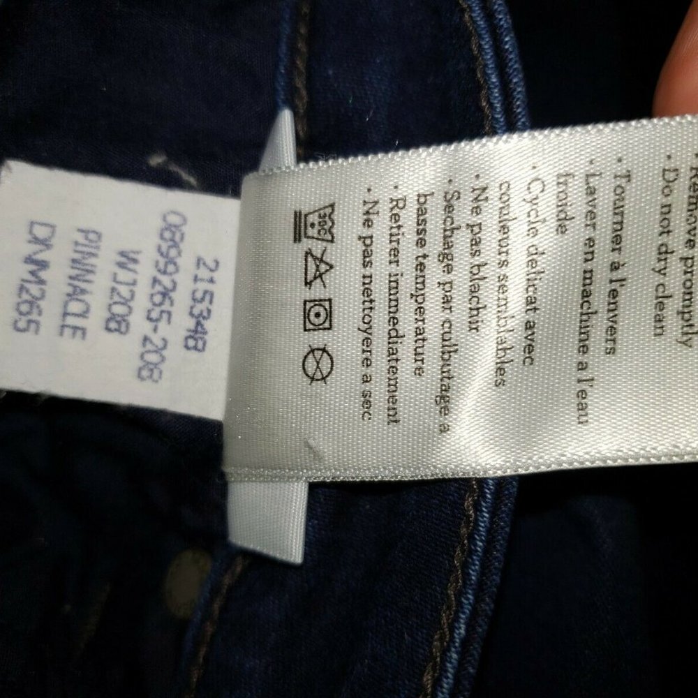 Paige skinny jeans Sz 27 SKYLINE ANKLE PEG Dark wash Skinny fit pants - Picture 5 of 7